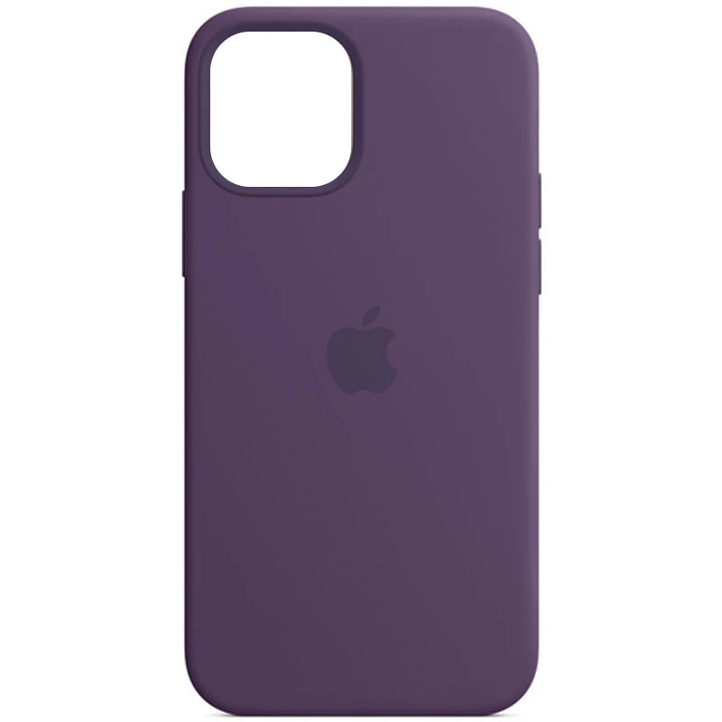 

Чехол Silicone Case с закрытым низом для Apple iPhone 11 (6.1") (Фиолетовый / Amethyst), Фіолетовий / amethyst