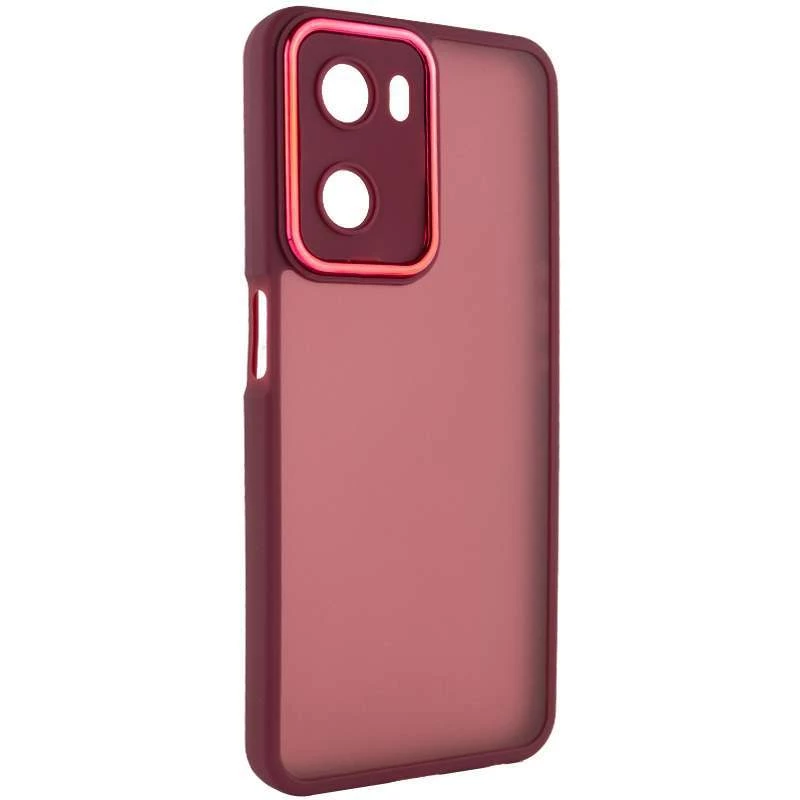 TPU+PC чехол Accent для Oppo A57s – Magenta. Фото 3 из 6