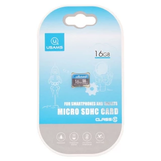Карта пам'яті USAMS US-ZB093 TF High Speed Card 16 Gb (no adapter) фото 1 з 1
