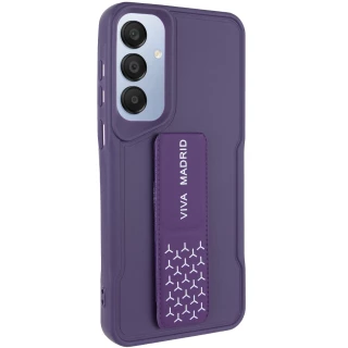 Чехол Вива с ремешком для Xiaomi Poco M6 4G — Purple