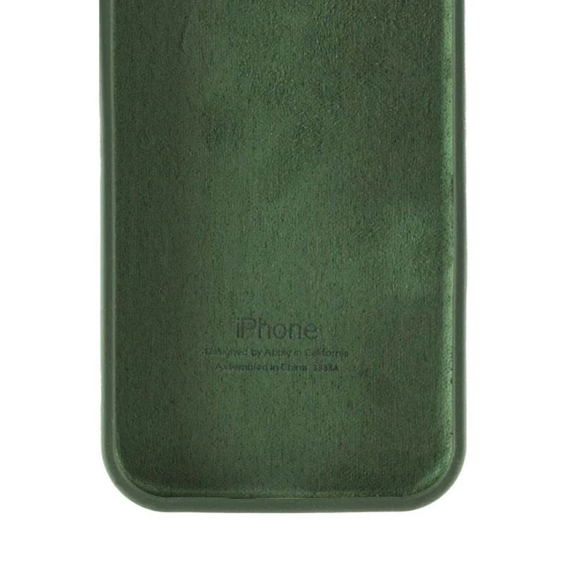 Чохол Silicone Case з захистом камери на Apple iPhone 17e (6.1") – Зелений / Cyprus Green. Фото 4 з 4