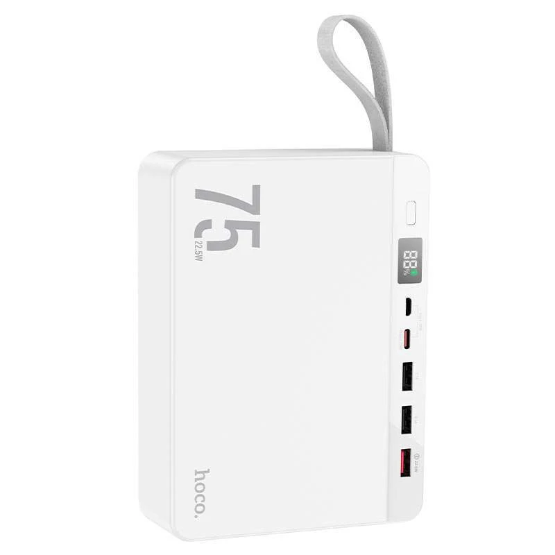 Портативний зарядний пристрій Power Bank Hoco J94 Overlord 22.5W 75000 mAh фото 2 з 2