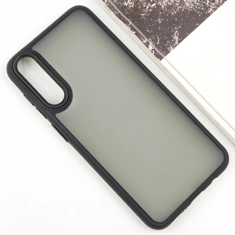 Чохол TPU+PC Lyon Frosted на Samsung Galaxy A50 (A505F) / A50s / A30s – Black. Фото 4 з 12