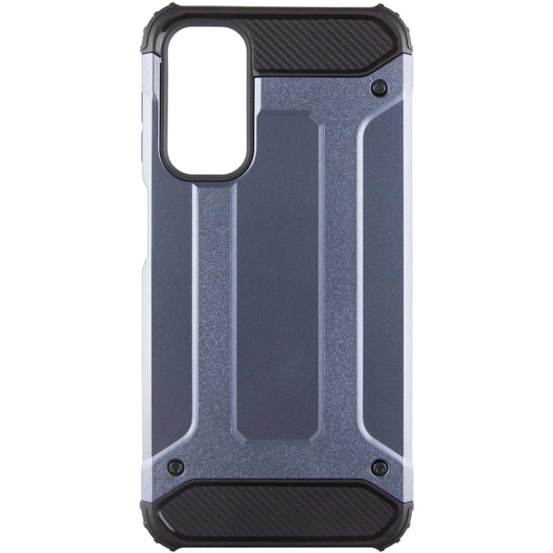 Протиударний чохол з посиленими кутами Immortal на Samsung Galaxy A24 4G – Сірий / Metal slate. Фото 3 з 8