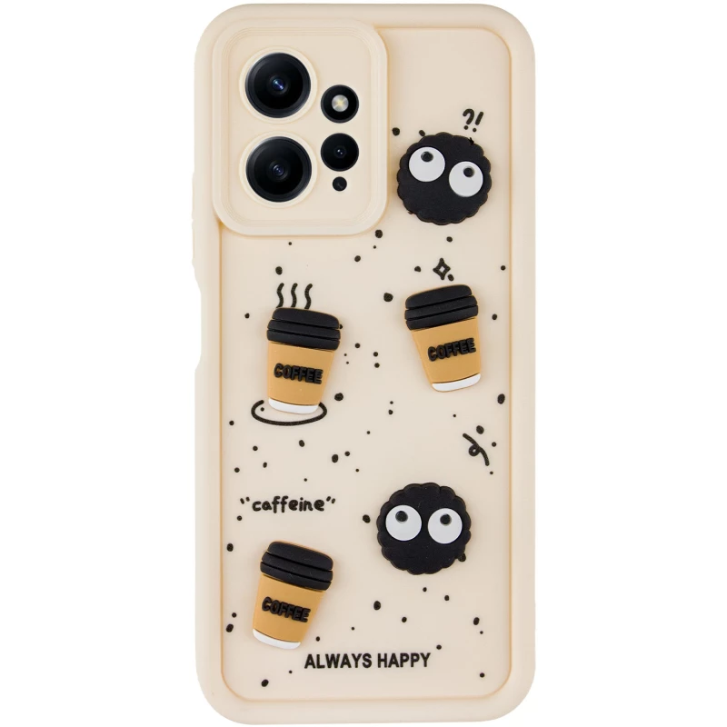 Чохол TPU Toys Case для Xiaomi Redmi Note 12 4G – Sand / Always Happy. Фото 4 з 11