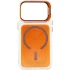 Чохол TPU+PC Jewel Sparkle with MagSafe для Apple iPhone 17 Pro (6.3") – Orange Sparkle. Фото 3 з 7