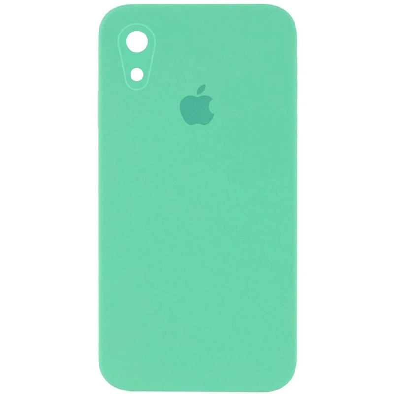 

Чохол Silicone Case Square з захистом камери на Apple iPhone XR (6.1") (Зелений / Spearmint)