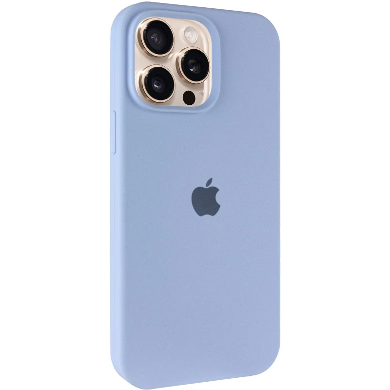 Чохол Silicone Case з закритим низом на Apple iPhone 13 Pro (6.1") – Блакитний / Lilac Blue. Фото 2 з 8