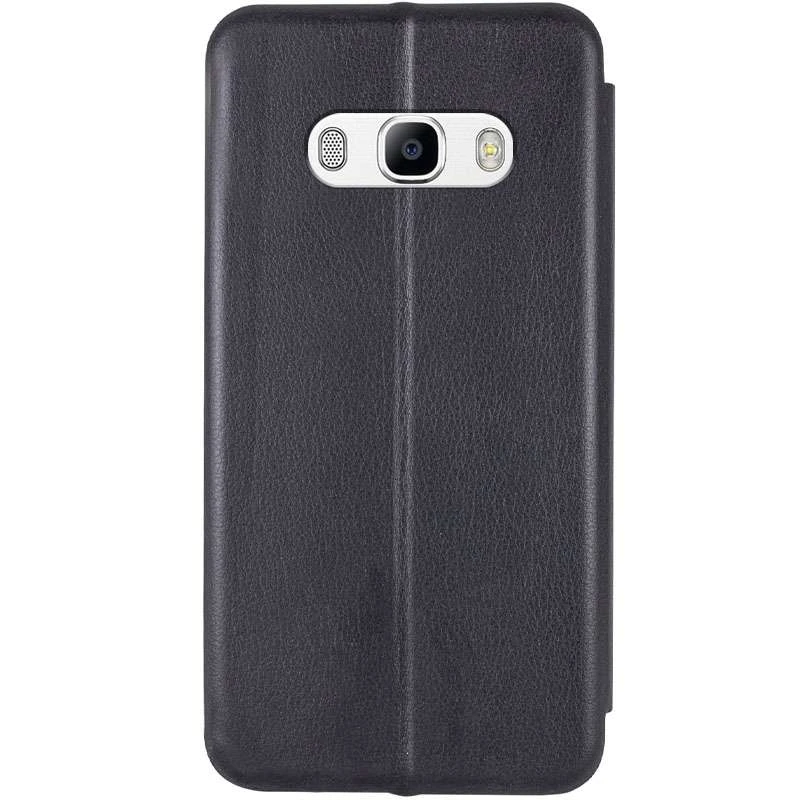 Чохол-книжка класичний на Samsung J710F Galaxy J7 (2016) – Чорний. Фото 2 з 3