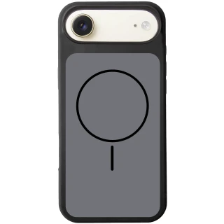 Чохол Silk Duo Color (AA) NO LOGO with Magnetic Fit для Apple iPhone 17 Air (6.5") — Black
