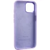 Чехол Silicone Case с металлическими кнопками для Apple iPhone 14 (6.1") – Сиреневый / Lilac. Фото 7 из 9