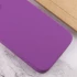 Чохол з закритим низом Silicone Case на Apple iPhone 7 plus / 8 plus – Фіолетовий / Grape. Фото 2 з 2
