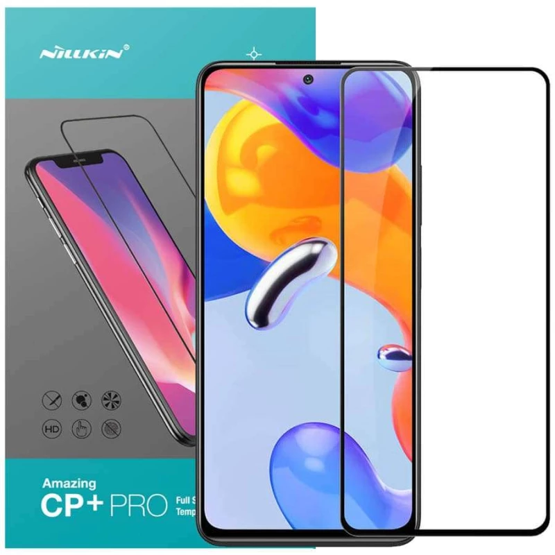 

Захисне скло Nillkin (CP+PRO) на Xiaomi Redmi Note 11 Pro 4G/5G (Чорний)