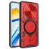 Ударостійкий чохол Bracket Ringstand із захисною шторкою для камери на Xiaomi Poco C75 – Red. Фото 2 з 4