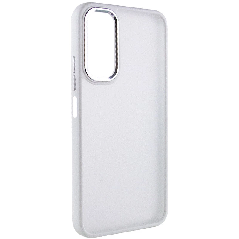 Захистний чохол TPU+PC матовий на Samsung Galaxy A14 4G/5G – White. Фото 2 з 5