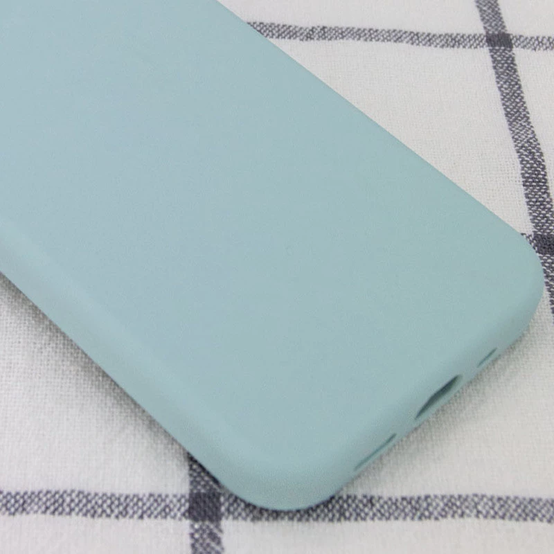 Чохол з закритим низом Silicone Case на Apple iPhone 16 Pro Max – Бірюзовий / Turquoise. Фото 4 з 4