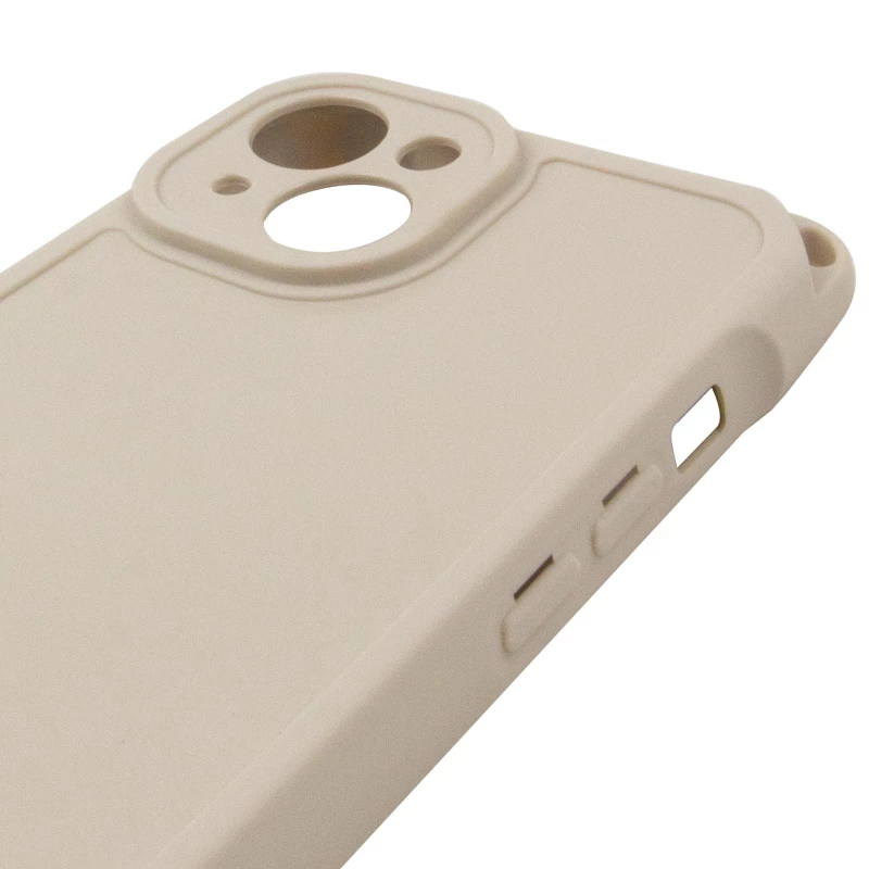 Силиконовый чехол CrossBody со шнурком для Apple iPhone 14 (6.1") – Antigue White. Фото 10 из 11