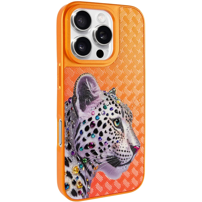 Чохол TPU+PC Crystal Hunt with MagSafe для Apple iPhone 16 Pro Max – Orange. Фото 2 з 8