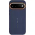 TPU+PC Vegan Leather Case with Metal Camera Frame для Google Pixel 11 Pro – Blue. Фото 1 з 1