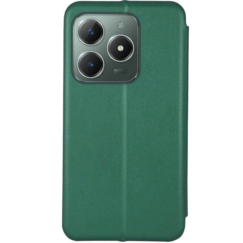 Чехол-книжка классический для Realme Note 50 5G – Зеленый. Фото 2 из 3
