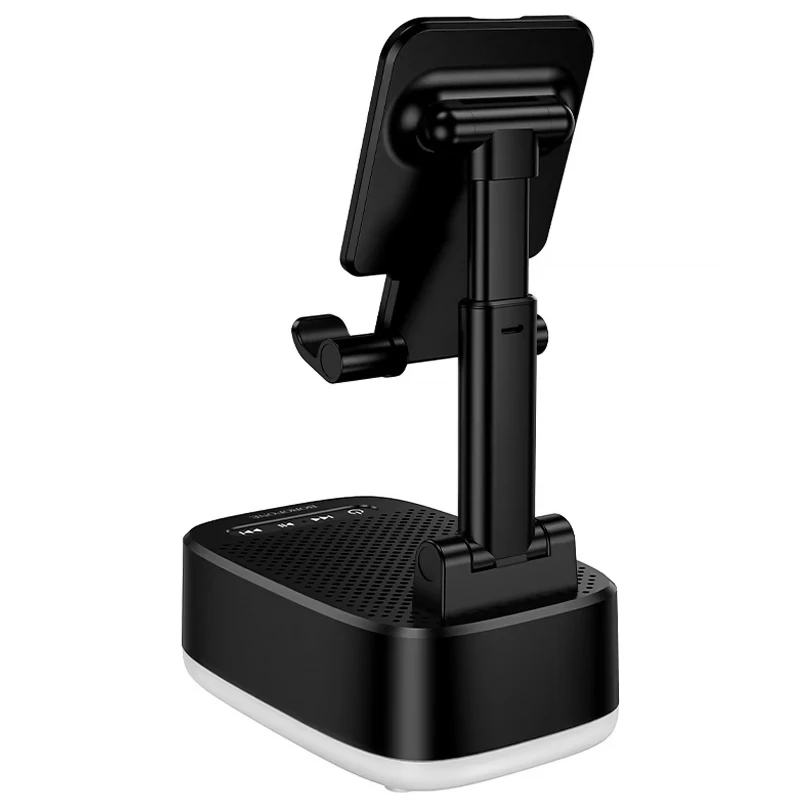 Bluetooth Колонка Borofone BR200 Marea + Power Bank 1500mAh + тримач – Black. Фото 4 з 6