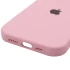Чехол Silicone Case с закрытым низом для Apple iPhone 16 Plus – Розовый / Light pink. Фото 8 из 14