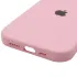 Чехол Silicone Case с закрытым низом для Apple iPhone 17 (6.3") – Розовый / Light pink. Фото 7 из 7