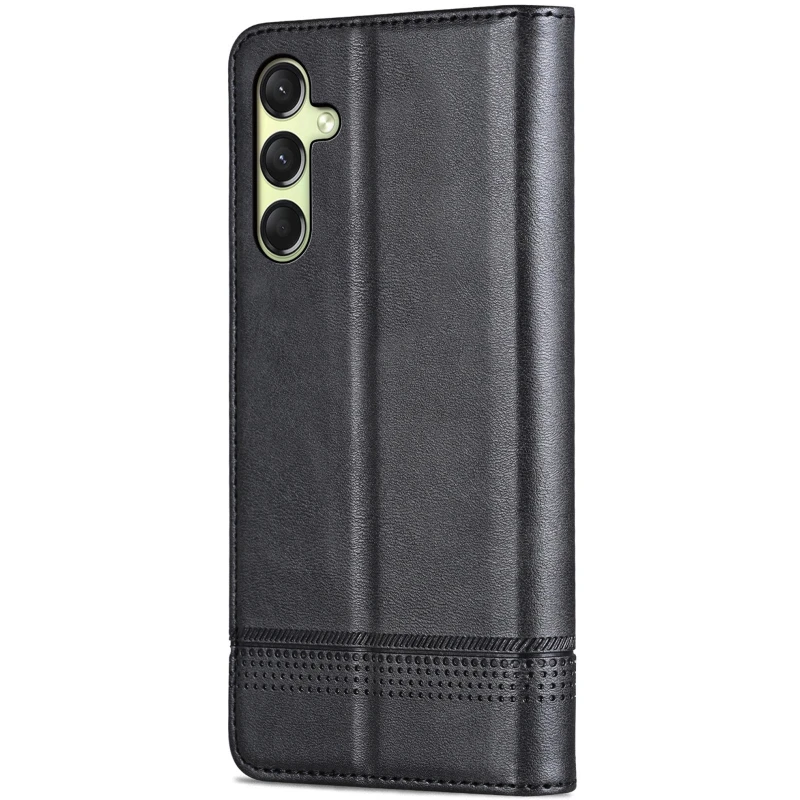 Шкіряний чохол-книжка AZNS Classic series для Samsung Galaxy A26 5G – Black. Фото 2 з 4