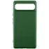 Кольоровий силіконовий чохол GETMAN на Google Pixel 11 Pro – Зелений / Dark green. Фото 1 з 1