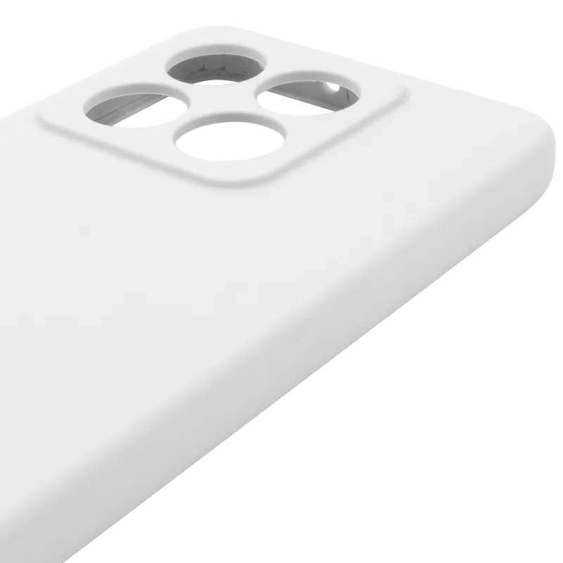 Чохол Silicone Case Lakshmi Premium із закритою камерою для Xiaomi 14T Pro – Білий / White. Фото 6 з 7