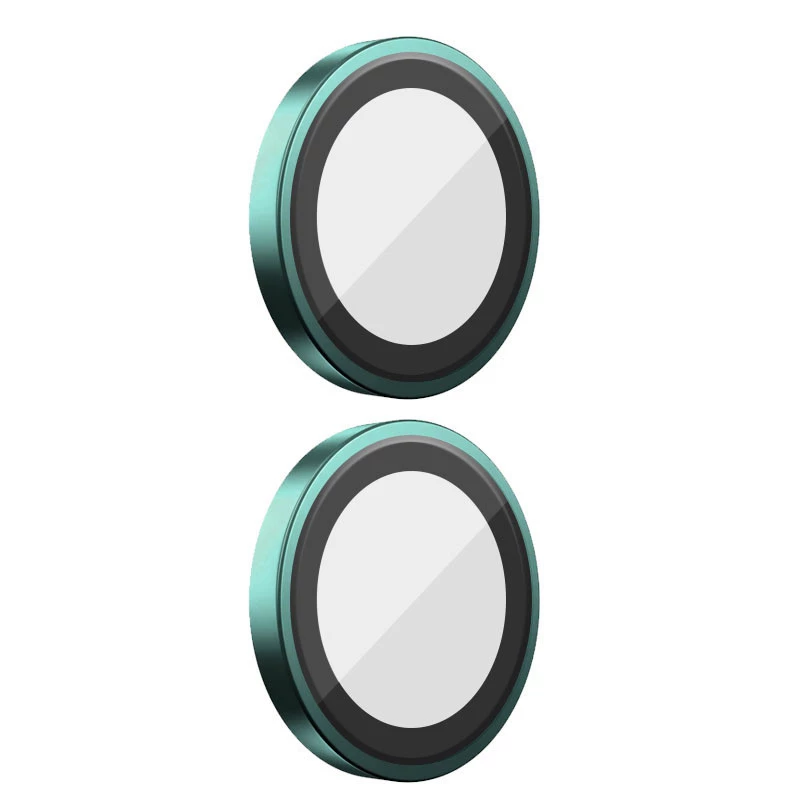 Захисне скло BlueO Metal на Apple iPhone 16 – Бірюзовий / Green. Фото 1 з 2