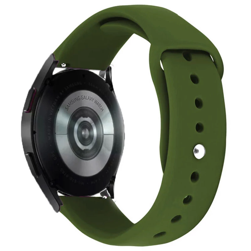 

Силиконовый ремешок Sport для Smart Watch 20mm (Зеленый / Cyprus Green), Зелений / cyprus green