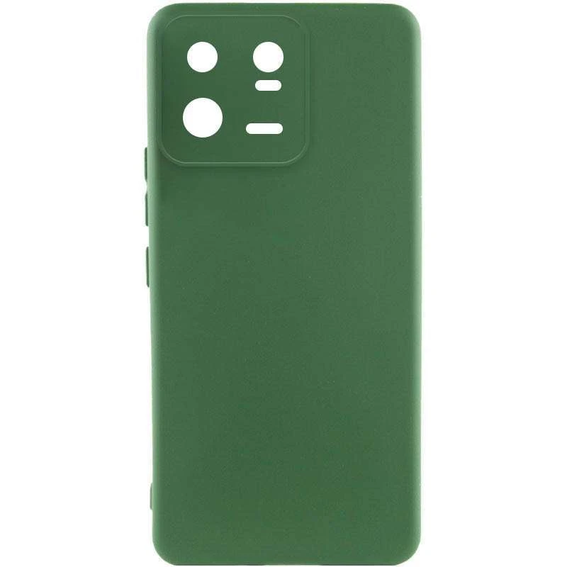 

Чохол Silicone Case Lakshmi з закритою камерою на Xiaomi 13 Pro (Зелений / Dark green)