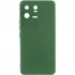 Чохол Silicone Case Lakshmi з закритою камерою на Xiaomi 13 Pro – Зелений / Dark green. Фото 1 з 3