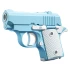 Детский игрушечный пистолет-антистресс – Blue / White. Фото 1 из 3