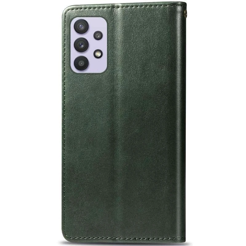 Чохол-книжка GETMAN Gallant  на Samsung Galaxy A32 (A325F) 4G – Зелений. Фото 4 з 6