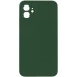 Чехол Silicone Case Square L с защитой камеры для Apple iPhone 11 (6.1") – Зеленый / Army green. Фото 1 из 1
