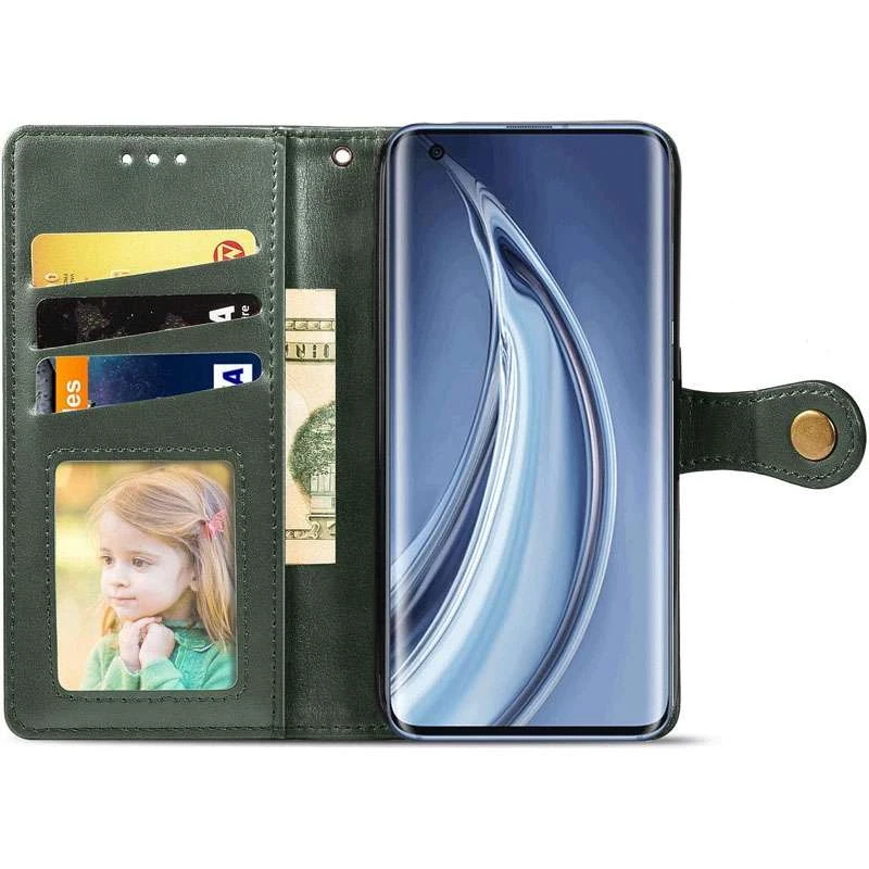 Чохол-книжка GETMAN Gallant  на Xiaomi Redmi 9 – Зелений. Фото 2 з 4