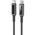 Дата кабель WIWU C079 Warriors Type-C to Type-C 100W (1.2m) – Black. Фото 1 из 6
