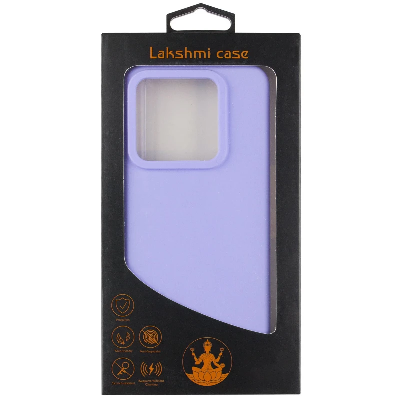 Чохол Silicone Case Lakshmi Premium Logo на Xiaomi 13T – Бузковий / Dasheen. Фото 2 з 2