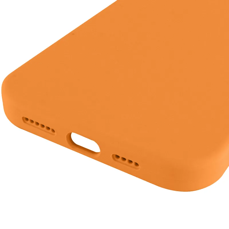 Чехол Silk Full Protective (AA) NO LOGO для Apple iPhone 16 Pro Max – Оранжевый / Orange. Фото 4 из 4