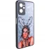 Стеклянный чехол Prisma Ladies на Realme C35 – Rabbit. Фото 1 из 2