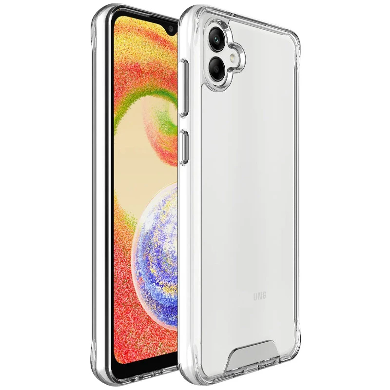 Силиконовый чехол Space Case для Samsung Galaxy A06 – Прозрачный. Фото 1 Силиконовый чехол Space Case для Samsung Galaxy A06 – Прозрачный. Фото 1 из 6