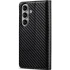 Кожаный чехол-книжка LC.IMEEKE Carbon Black для Samsung Galaxy A37 5G – Black. Фото 2 из 4