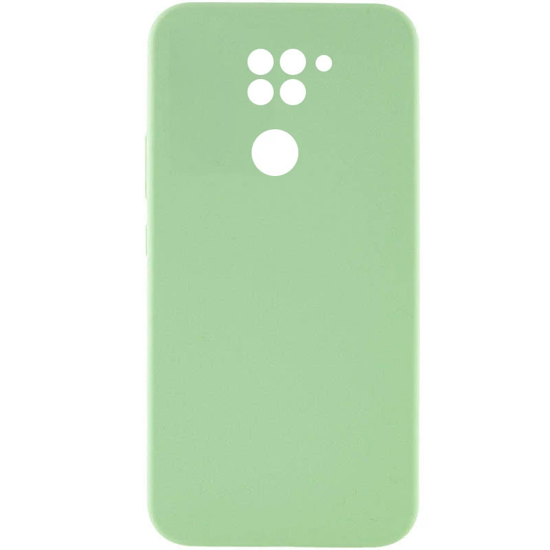 

Чохол Silicone Case Lakshmi Premium з закритою камерою на Xiaomi Redmi Note 9 / Redmi 10X (М'ятний / Mint)