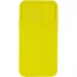 Однотонный силиконовый чехол со шторкой для камеры для Apple iPhone XS Max (6.5") – Желтый. Фото 2 из 5