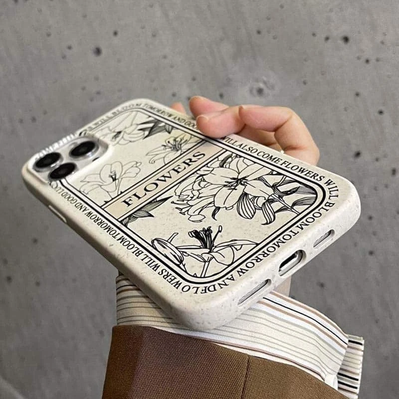 TPU чохол Font на Apple iPhone 13 Pro Max (6.7") – Flowers. Фото 4 з 4