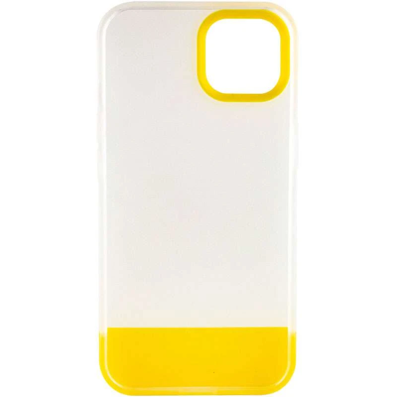 Двоколірний чохол Bichromatic на Apple iPhone 12 (6.1") – Matte / Yellow. Фото 3 з 6