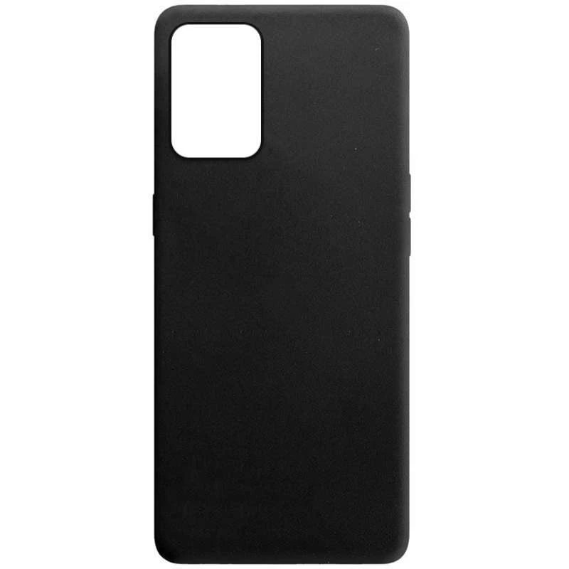 

Кольоровий силіконовий чохол на Oppo A54 4G (Чорний)