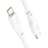 Дата кабель Hoco X93 Force Type-C to Type-C 60W (1m) – White. Фото 4 з 8
